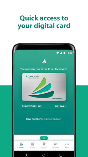 CareCredit Mobile screenshot