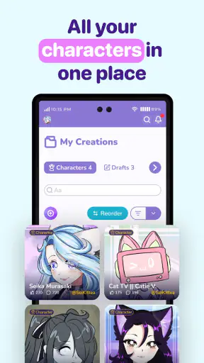 CharacterHub: OCs, Art, Lore screenshot