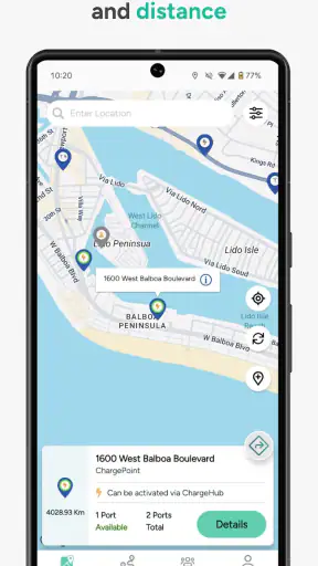 Chargehub EV & Tesla Charging screenshot