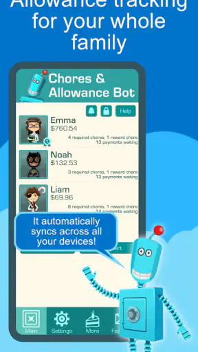 Chores & Allowance Bot screenshot