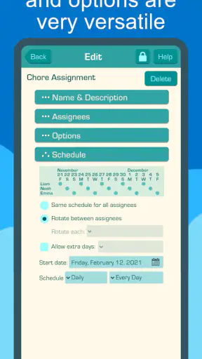 Chores & Allowance Bot screenshot