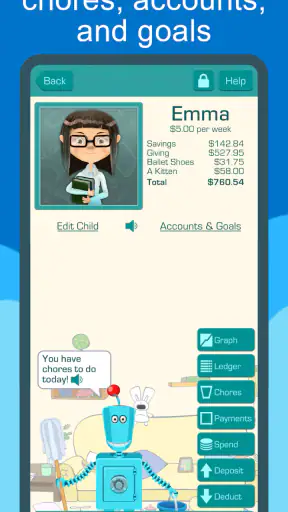 Chores & Allowance Bot screenshot