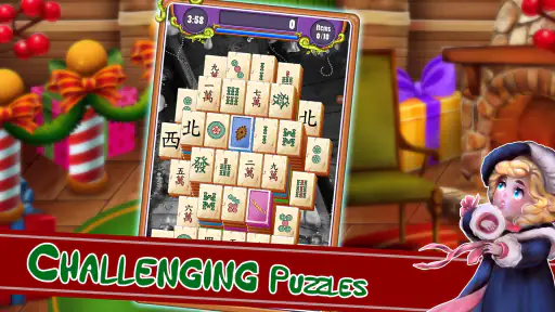 Christmas Mahjong: Holiday Fun screenshot