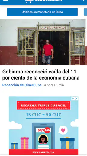 CiberCuba - Noticias de Cuba screenshot