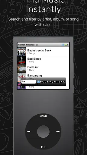 ClassiPod screenshot