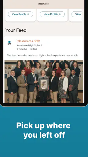 Classmates screenshot