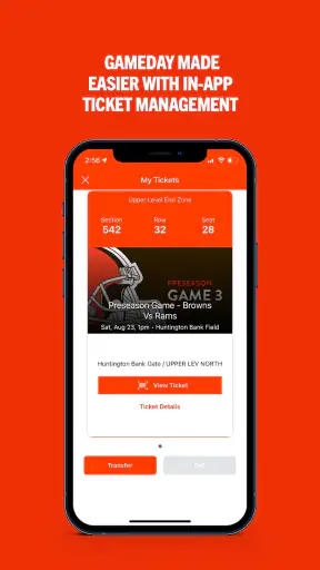 Cleveland Browns screenshot