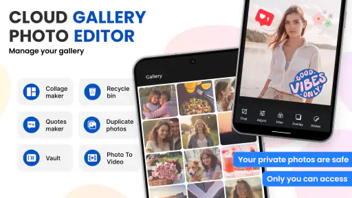 Cloud Gallery - Photo Editor screenshot