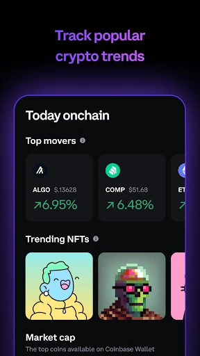 Coinbase Wallet: NFTs & Crypto screenshot