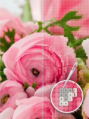 Color by Letter: Sewing game screenshot