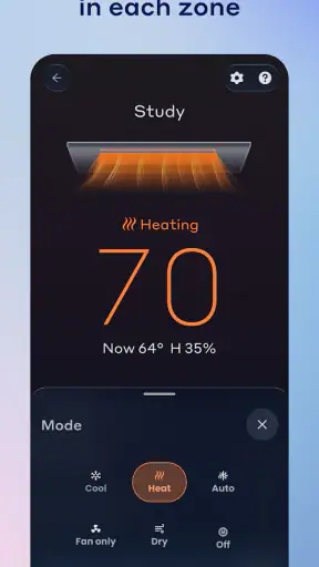 Comfort by Mitsubishi Electric screenshot