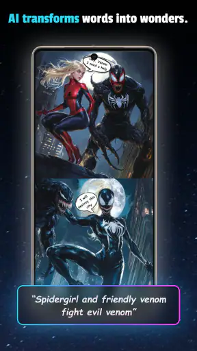 Comickey - AI Comic Maker screenshot