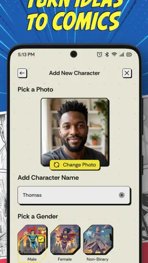 Comics AI: Comic & Manga Maker screenshot
