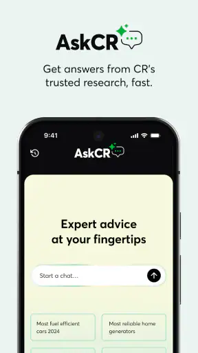 Consumer Reports screenshot