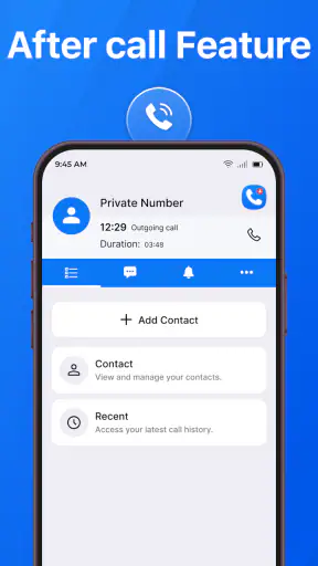 Contacts: Call Log & Dialer screenshot
