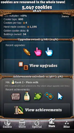 Cookie Clicker screenshot