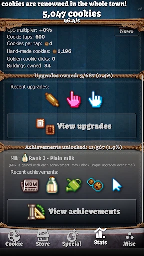 Cookie Clicker (ad-less) screenshot