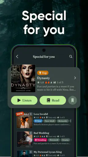 Crave: Werewolf Audiobooks screenshot