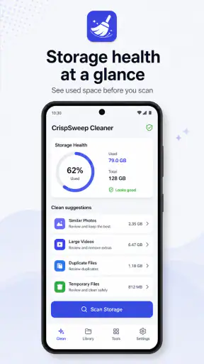 CrispSweep Cleaner screenshot