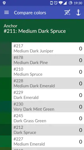 Cross Stitch Thread Organizer screenshot