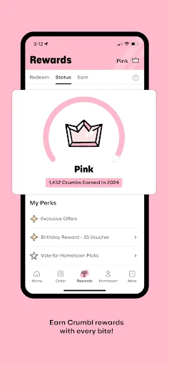 Crumbl screenshot
