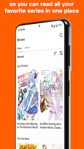 Crunchyroll Manga screenshot