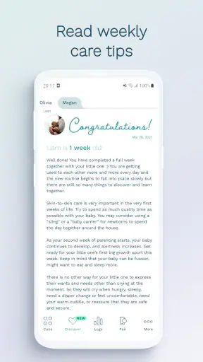 Cubtale: Pregnancy & Baby screenshot
