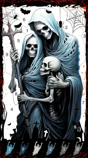 Death Park Coloring Games screenshot
