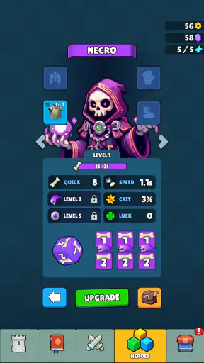 Dice vs Monsters: Roguelike TD screenshot
