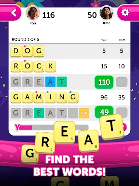 Dice Words - Fun Word Game screenshot
