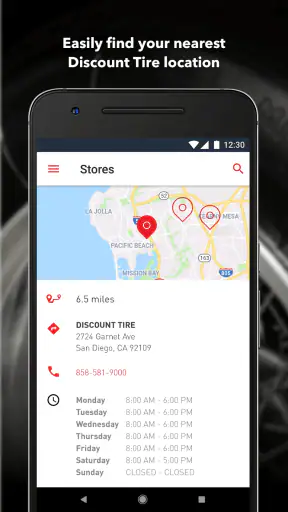 Discount Tire screenshot