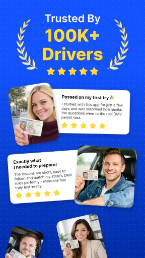 DMV Permit Practice Test 2026 screenshot