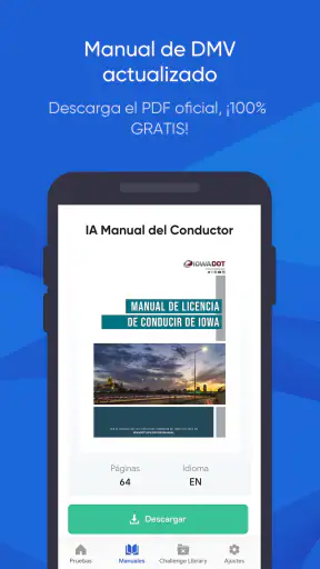 DMV Prueba de Práctica 2024 screenshot
