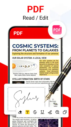 Document Reader & PDF Editor screenshot