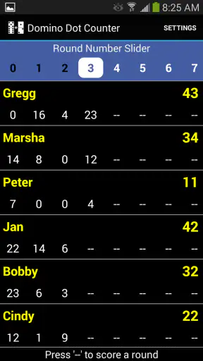 Domino Dot Counter screenshot