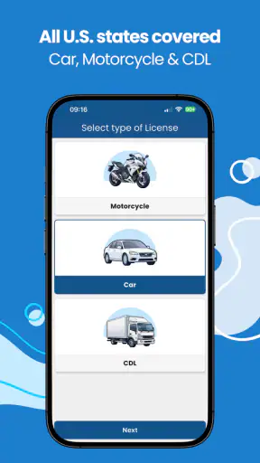 Driver's License Practice Test screenshot