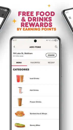 Dunkin’ screenshot