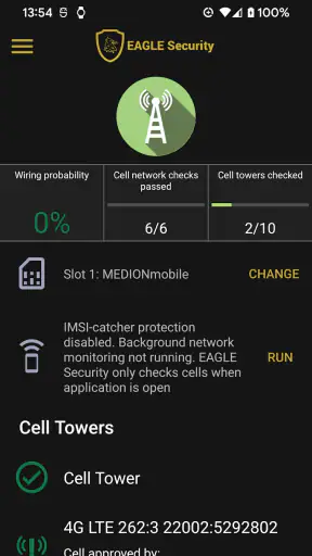 EAGLE Security UNLIMITED screenshot