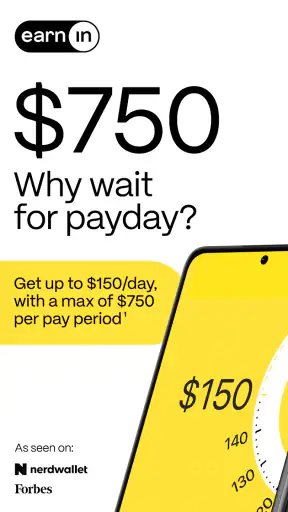 EarnIn: Why Wait for Payday? screenshot
