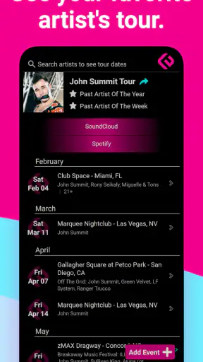 Edmtrain Concerts & Raves screenshot