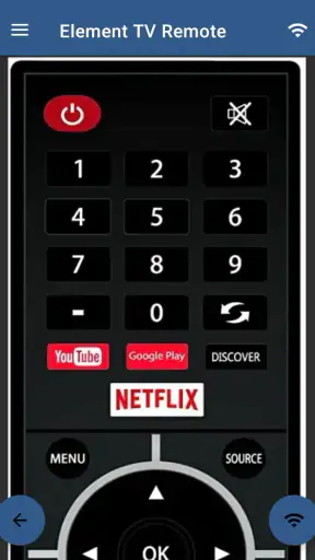 Element Smart TV Remote screenshot