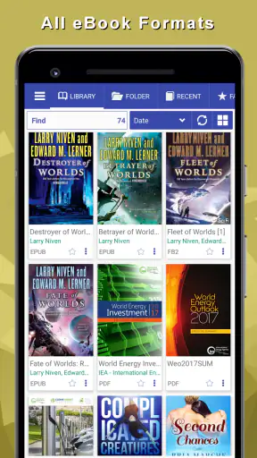 EPUB Reader for all books screenshot