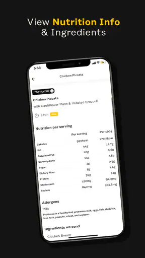 Factor_ Prepared Meal Delivery screenshot