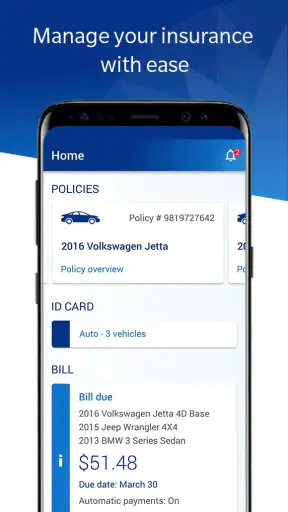 Farmers Insurance Inc. screenshot