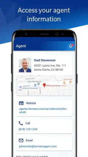 Farmers Insurance Inc. screenshot