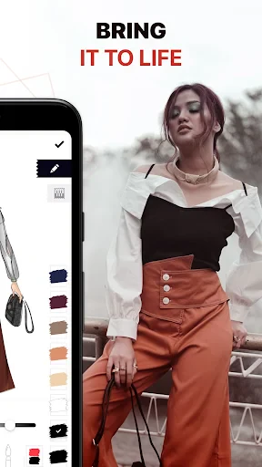 Fashion Design Sketches Book screenshot