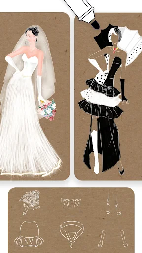 Fashion Design Sketches Book screenshot
