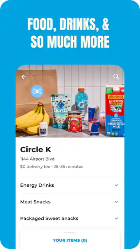Favor: Texas Food Delivery screenshot