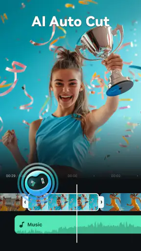 Filmora：AI Video Editor, Maker screenshot