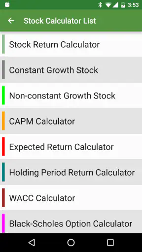 Financial Calculators Pro screenshot